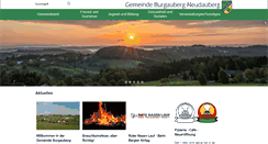Desktop Screenshot of burgauberg-neudauberg.at